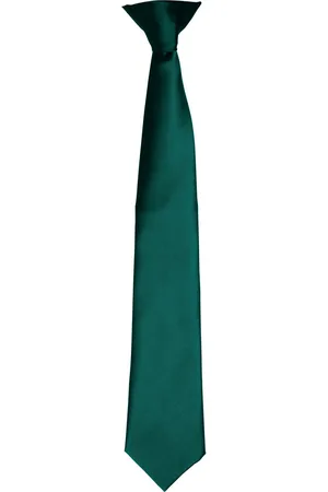 Premier Colours Herren Satin Clip Krawatte (Flasche)