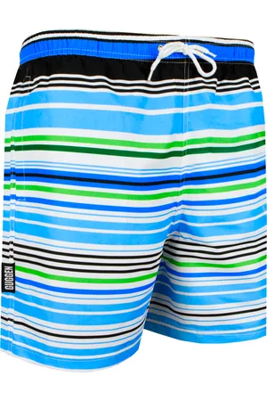 Guggen Mountain Herren Badehose mit Muster Streifen