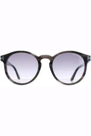 Tom Ford Runde Herren Havanna Rauch Gradient Ian FT0591
