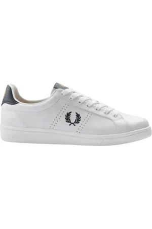 Fred Perry Basic weiße Lederschuhe