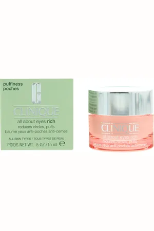 Clinique All About Eyes Rich Baume Yeux Anti-Poches Anti-Cernes All Skin Types Moisturiser 15ml