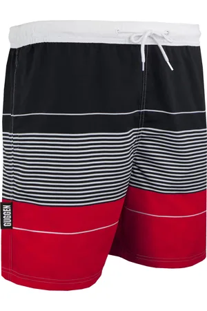 Guggen Mountain Herren Badehose mit Muster Streifen