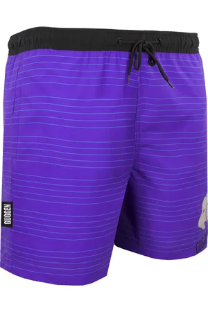 Guggen Mountain Herren Badehose mit Muster Streifen