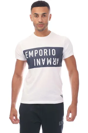 Emporio Armani T-Shirt Rundhalsausschnitt für Herren ( /Marineblau)