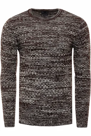 Rusty Neal Rundhals Strick Pullover