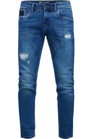 Rusty Neal Jeans Hose "TORI" Slim Fit Destroyed Denim