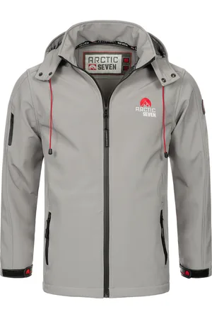 Arctic Herren Softshell Jacke Hellgrau