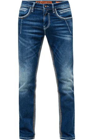 Rusty Neal Jeans Hose "NEW YORK" Dark Blue Used Regular Fit