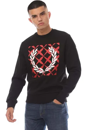 Fred Perry Sweatshirt Rundhalsausschnitt für Herren