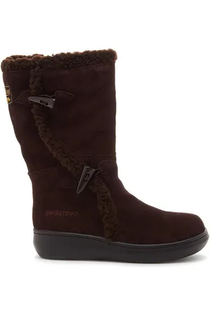 Rocket Dog Damen Winterstiefel "Slope", Wildleder (Schokoladenbraun)