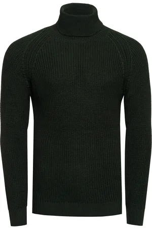 Rusty Neal Grobstrick Slim Fit Rollkragen-Pullover