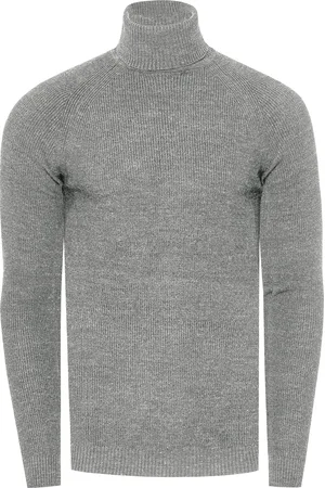 Rusty Neal Slim Fit Feinstrick Business Rollkragen-Pullover
