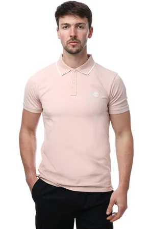 Timberland Poloshirt für Herren kurzärmlig (Rosa)