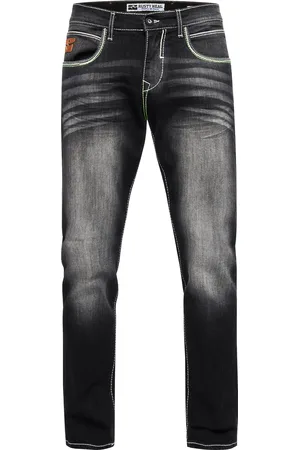 Rusty Neal Jeans Hose "TOYAMA" Regular Fit mit Kontrast Naht