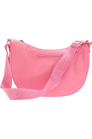 Lacoste Umhängetasche, Halbmond, Nylon, Aktiv (Pink)