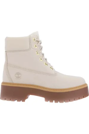 Timberland Damen Stiefeletten, Leder (Naturweiß)