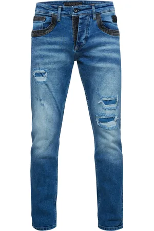 Rusty Neal Jeans Hose "YOKOTE" Straight Fit Stone-Washed