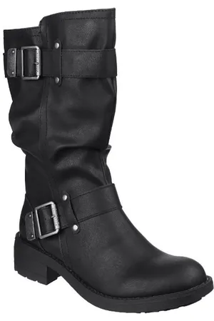 Rocket Dog Damen Kunstleder-Bikerstiefel Trumble