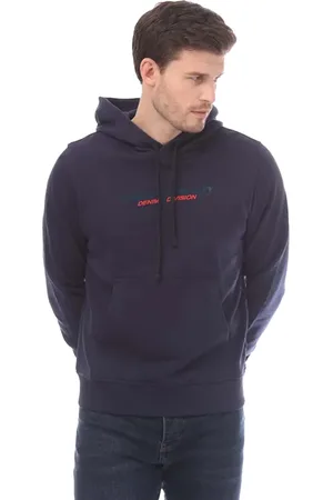 Diesel "S-Ginn" Kapuzenpullover für Herren (Marineblau)