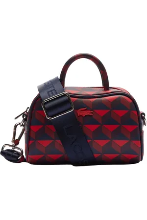 Lacoste Damen Umhängetasche "Lora", Mini, Kuh Leder