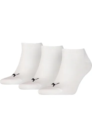 PUMA Chaussettes INVISIBLE - Adulte (Blanc)