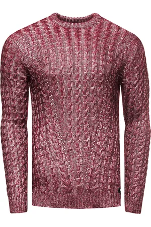 Rusty Neal Clubwear Grobstrick Rundhals Pullover