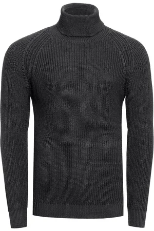 Rusty Neal Grobstrick Slim Fit Rollkragen-Pullover
