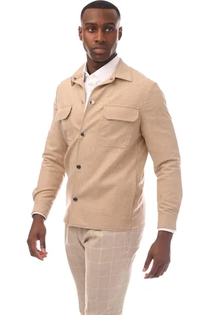 HUGO BOSS "P-Carper" Hemdjacke für Herren