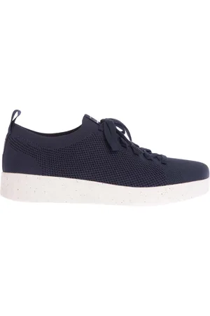 FitFlop Damen Sneaker "Rally E01 Multi-Knit" (Marineblau)