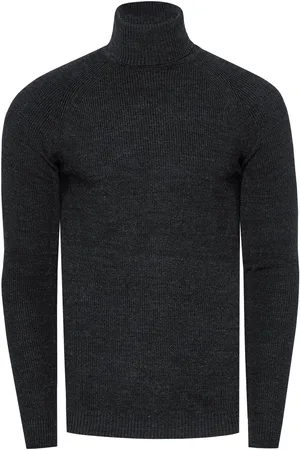Rusty Neal Slim Fit Feinstrick Business Rollkragen-Pullover