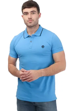 Timberland Poloshirt für Herren/Damen Unisex kurzärmlig