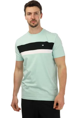 Weekend Offender "Crossword" T-Shirt für Herren (Aquablau)
