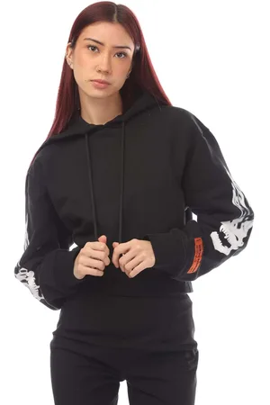 Heron Preston Kurzes Hoodie für Damen