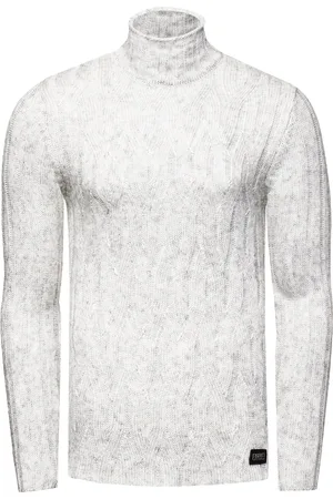 Rusty Neal Clubwear Stehkragen Strick Pullover