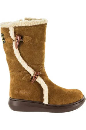 Rocket Dog Damen Winterstiefel "Slope", Wildleder (Kastanienbraun/Weiß)