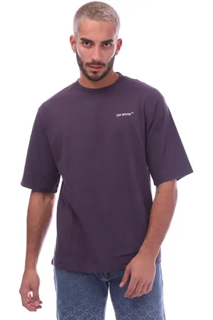 OFF-WHITE Off White - "Caravaggio Crownin Skate" T-Shirt für Herren (Violett)