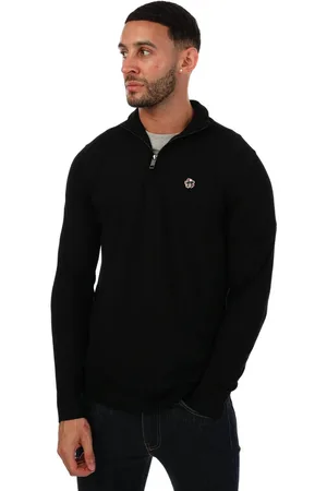 Ted Baker "Tooting" Sweatshirt mit halbem Reißverschluss für Herren