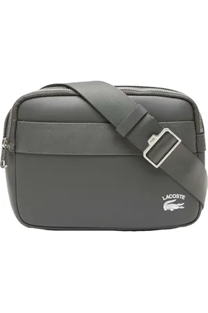 Lacoste Reportertasche "Pactice", Kontrast Detail, Rinderleder