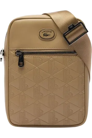 Lacoste Ranzen, Monogramm, Leder