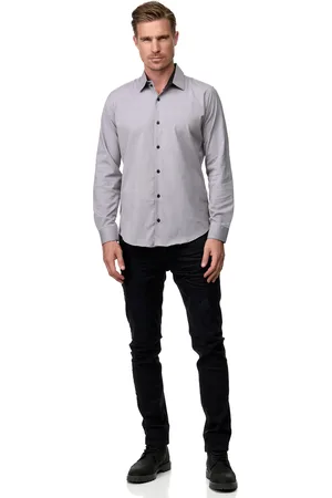 Rusty Neal Business Hemd Slim Fit Premium Cotton-Stretch
