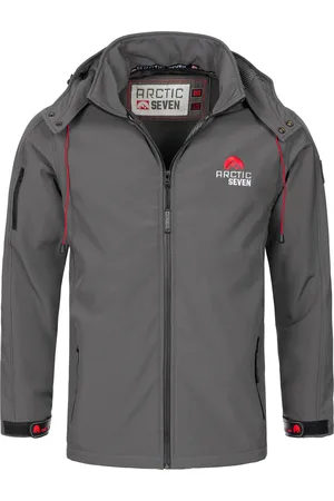 Arctic Herren Softshell Jacke Dunkelgrau