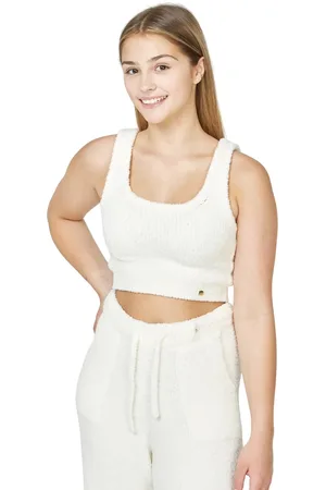 SikSilk "Lounge" Top für Mädchen (Ecru)