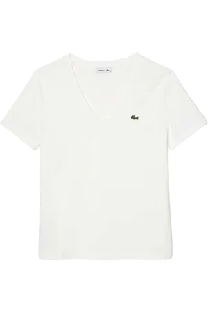 Lacoste T-Shirt V-Ausschnitt für Damen