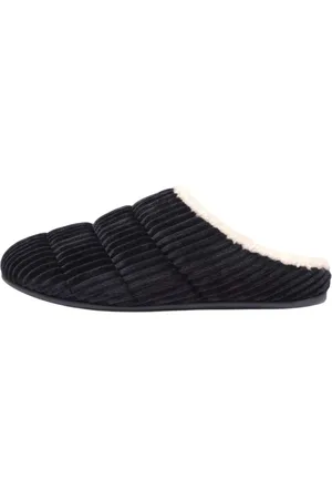 FitFlop Damen Hausschuhe "Chrissie", Kord (Marineblau)