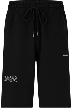 OFF-WHITE Off White - "Figure Of Speech Skate" Sweat-Shorts für Herren ( /Weiß)