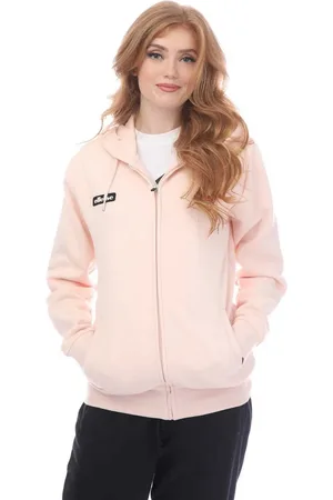 Ellesse "Henicea" Hoodie mit durchgehendem Reißverschluss für Damen (Pink)