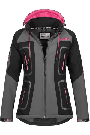 Arctic Damen Softshell Jacke Dunkelgrau