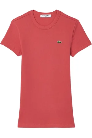 Lacoste T-Shirt gerippt für Damen