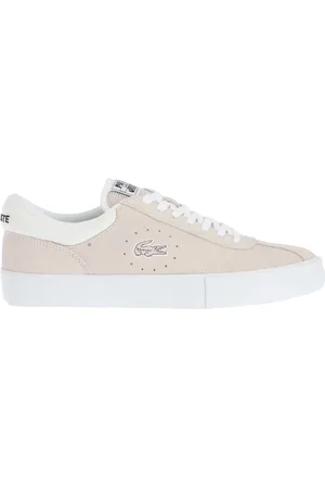 Lacoste Herren Sneaker "Trackserve", Wildleder (Naturweiß)
