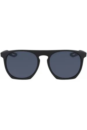 Nike Flatspot XXII Matte-Sonnenbrille (Schwarz/Weiß/Dunkelgrau)
